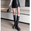 Falda de mujer de longitud media, nueva colección otoño/invierno 2026, de cintura alta, adelgazante, abertura asimétrica, línea A, ajustada, falda corta