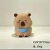 Ornamento de Mesa de Chá Capivara Tendência Decoração Alívio de Estresse para Mesa de Escritório 2026 Novo Modelo Resina Feminina Pequeno Presente