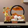 Caqui Ruyi Calabaza Pintura de Arena Movediza Adornos Talentosos Sala de Estar Mueble de TV Gabinete de Vino Regalo de Apertura Regalo de Inauguración Accesorios para el Hogar Nuevo