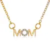 100 idiomas Te amo collar de proyección para el Día de la Madre regalo para el Día de la Madre joyería de amor de acero inoxidable transfronterizo
