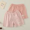 Algodón Nuevo Pantalón Corto para Niños Verano Delgado Rayado Niños y Niñas Pantalón Casual de 3 puntos Bebé Suelto Pantalón de Playa