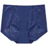 Pantaletas de encaje sin costuras Xiaotianer para mujer, transpirables, talla grande, huecas, con empalme de seda helada, sexys, entrepierna de algodón puro, bragas para mujer
