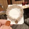 Anillo para el Cabello de Perla Dongdaemun Corea del Sur Celebridad de Internet Pulsera Nueva Banda de Goma Goma para el Cabello de Mujer Accesorios para el Cabello Tocado Joyería de Cabeza Redonda