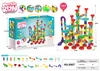 Comércio exterior venda quente 3D tubo DIY quebra-cabeça montagem labirinto pista de bola Blocos de Montar Brinquedos educativos para crianças