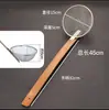 Acero Inoxidable 304 Tamiz de Polvo Mala Tang Cuchara Coladora Reforzada Red de Filtro para Hervir Fideos Cesta para Servir Maocai Cuchara para Escurrir Verduras Blanchadas Cuchara para Fideos Comercial