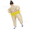 Disfraz de Halloween Transfronterizo Disfraz Divertido para Actuación Disfraz de Parodia Sumo Japonés Divertido Luchador Gordo Traje Inflable