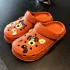 DIY Sapato Flor Agulha Sapato Legal Respirável Desenho Animado Simples Roupa Externa Secagem Rápida Aumento de Altura Sola Grossa Antiderrapante Sandálias de Praia