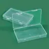 Caja Rectangular Organizadora, Caja de Empaque Transparente, Caja de Almacenamiento de Plástico para Accesorios y Componentes, Equipo de Pesca, Papelería, Caja de Plástico PP