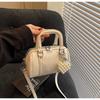 Bolso de Hombro Simple de Diseño de Color Puro Estilo Coreano Bolso Nuevo para Mujer 2025 Bolso para Viajar Casual Cruzado Bolso Boston