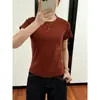 Camiseta blanca lisa de algodón puro, estilo coreano, cuello redondo, manga corta simple, para mujer, nuevo top casual versátil de verano, estilo Ins, en blanco