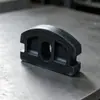 Para-choques de borracha para vagões de mineração, para-choques absorventes de choque de poliuretano resistentes ao desgaste, vários para-choques de borracha para acessórios