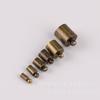 Acessórios para joias DIY corda pendurável cabeça de cobra fivela de peso fivela de lagosta pulseira colar conector de fivela de corda de couro