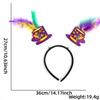 Amazon Brasil mardi gras diadema decorativa de plumas comparsa de samba carroza desfile diadema de carnaval