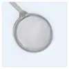 Separador de aceite de acero inoxidable cuchara de filtro de aceite cuchara para fugas de aceite espumadera de malla para jugo de fugas red de filtro para leche de soja cuchara de filtro de aceite con cola puntiaguda