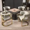 Silla de Comedor, Silla de Té de Lujo Ligero de Gama Alta para Reuniones y Recepciones, Silla para Salón de Uñas, Silla para Salón de Belleza, Silla de Mahjong, Sillón de Oficina de Ventas, Silla de Maquillaje