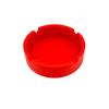 Cenicero Redondo de Silicona Resistente a Caídas y Altas Temperaturas para Cibercafé de Venta Caliente, Color Puro Seleccionado, Retardante de Llama, Cenicero de Silicona Ecológico