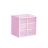 Caja de Almacenamiento Maquillaje Sentido Avanzado Mesa Miscelánea Arte de Uñas Sentido Avanzado Pequeño Libro Rojo Tres Caja de Joyería Dorada Cajón TikTok
