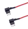 Portafusibles de coche a prueba de agua caja de fusibles tipo enchufable portafusibles de coche PVC con portafusibles de cable