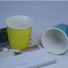 Caneca de Aperto Manual com Logo Impresso, Xícara de Café de Grande Capacidade, Caneca de Cerâmica Redonda com Alça para Venda por Atacado, Presente Criativo de Alta Temperatura