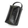 Suministro de Comercio Exterior Piel Crazy Horse Power Bank Bolsa de Almacenamiento para Accesorios Digitales Cremallera Portátil Bolsa de Almacenamiento para Auriculares y Cables de Datos