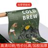 Pegatinas Personalizadas de Moda para Tazas de Té de Leche, Pegatinas para Tazas de Café, Pegatinas Adhesivas de Papel Cobre, Etiquetas Adhesivas Impermeables en Rollo