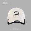 Gorra de estilo coreano para combinar con todo, nueva y moderna para hombre y mujer, color empalmado, cara pequeña, gorra de béisbol, sombrero de protección solar con bordado para exteriores