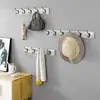 Perchero de Pared de Madera Maciza Nórdico de Alta Gama, Estante de Almacenamiento Multifuncional para el Hogar en la Sala de Estar, Perchero para la Entrada