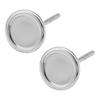 304 Aço Inoxidável Europeu e Americano Moda INS Brincos Irregulares Transfronteiriços Vácuo 18K Brincos Moda Feminina Retro Luz Luxo
