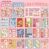Pegatinas de Juguete Alimentario Tirado para Niñas, Pegatinas de Descompresión, Pegatinas para Cuaderno de Notas, Juguetes para Cuaderno de Notas, Pegatinas para Cuaderno de Notas al por Mayor