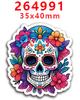 Novo adesivo decorativo de laço de resina acrílica 2023 adorável para geladeira PR264991