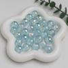 Dingyi 10-12 Perlas Estrella Ópalo Luna Fría Resina Galvanizada Agujero Pasante Perlas Sueltas Sin Rayaduras Accesorios para Cadena de Teléfono Móvil DIY