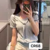 Chal Falso de Dos Piezas Estilo Francés Color Sólido Tejido de Manga Corta de Seda de Hielo para Mujer, Diseño de Verano, Top Corto Ajustado de Nicho