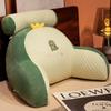 Cama Fresca de Noche Respaldo Grande Seda de Hielo Frijol Dibujos Animados Almohada de Cintura Sofá Silla de Oficina Soporte Lumbar Verano Venta al por Mayor