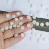Gema Cabochão Redondo de 8mm Cristal de Imitação Material de Vidro Acessórios de Patch Roupas Materiais DIY Elemento Ruyi Joias