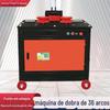 Máquina de Dobrar Arcos de Vergalhão Nova Gwh-36, Estoque de Fábrica Pronto, Máquina de Dobrar Aço Redondo e Aço Rosqueado para Uso em Engenharia e Construção