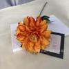 2 Dalias individuales para decoración de auditorio de bodas, flores para sesión de fotos, hogar, sala de estar, ropa suave, simulación de flores falsas, accesorios para estudio fotográfico, flores