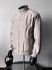 Diseño de Cremallera Sentido Chaqueta Crock Negra para Hombre Primavera y Otoño Estilo Americano Retro Estilo Funcional Cuello Vertical Chaqueta Bomber