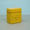 Latas de Té Blanco Cuadradas 125g Hojalata Selladas Latas de Té Caja de Embalaje Dos en Uno suit Mayoreo