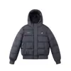 Nueva chaqueta corta de algodón casual retro americana versátil para otoño e invierno 2026, abrigo de algodón estilo muñeco Ken de invierno con capucha para mujer