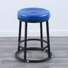 Silla de Barra, Taburete de Barra Redondo, Taburete de Barra KTV de Hierro Forjado, Taburete de Mostrador para Tienda de Teléfonos Móviles, Silla Alta Comercial