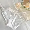 Panty de Encaje Hueco con Cordones de Satén Estilo Francés para Mujer, Encaje, Puro Deseo, Sexy, Modelo Nuevo 2024