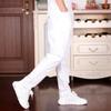 Pantalones Casuales para Niños 2026 Primavera Nuevo Estilo Coreano Blanco y Negro Modernos Pantalones para Niños Mayores, Venta al por Mayor Directa de Fábrica