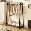 Cabide Simples Móvel para Interior e Exterior, Rack de Armazenamento de Chão, Cabide Doméstico, Cabide de Roupa para Quarto