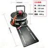 Plataforma Base Brazo Mecánico Robot Montura Cardán Servo Dos Grados de Libertad Accesorios de Montura para Servo mg996r