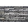 Azulejos Exteriores de Imitación Natural Piedra de Agua Corriente Negra Patio Pastoral Fondo Muro de Cortina de Agua Piedra de Agua Corriente Piedra Cultural de Agua Corriente