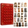 Calendario de Adviento Navideño de Animales Transfronterizo 2026 Calendario Navideño de Animales Caja Sorpresa S