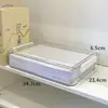 Caja de Almacenamiento a Prueba de Polvo Caja para Papel A4 Caja Organizadora de Documentos Portadocumentos de Registro del Hogar Caja de Herramientas para Almacenamiento de Certificados y Exámenes