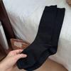 Meias de algodão aeróbico IOULOR cor sólida sem costura para panturrilha outono e inverno estilo vintage ins meias finas meias jk atacado