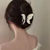 Pinza de Mariposa de Gama Alta para Mujer, Elegante Accesorio para el Cabello para Recogidos en la Parte Trasera, Pasador Estilo Coreano Ins