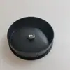 Tampa de gongo com base de plástico embutida, acessórios Weigu, suporte para escova de vaso sanitário em plástico PP, tampa de plástico para base de escova de vaso sanitário, atacado.